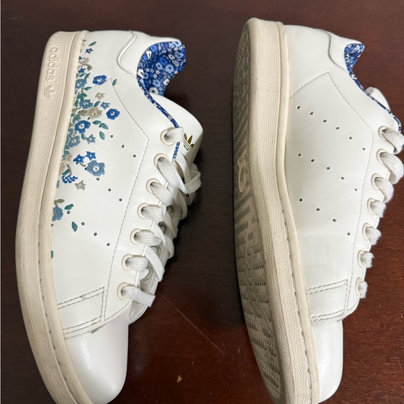 Adidas Stan Smith x Liberty London Sneakers - Size 8.5 - Tokyo Exclusive - Picture 6 of 7